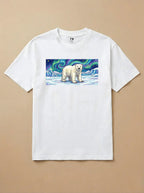 Camisa Pets em Giz - Urso Polar