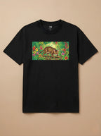 Camisa Pets em Giz - Gato de Bengala