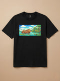Camisa Pets em Giz - Capivara