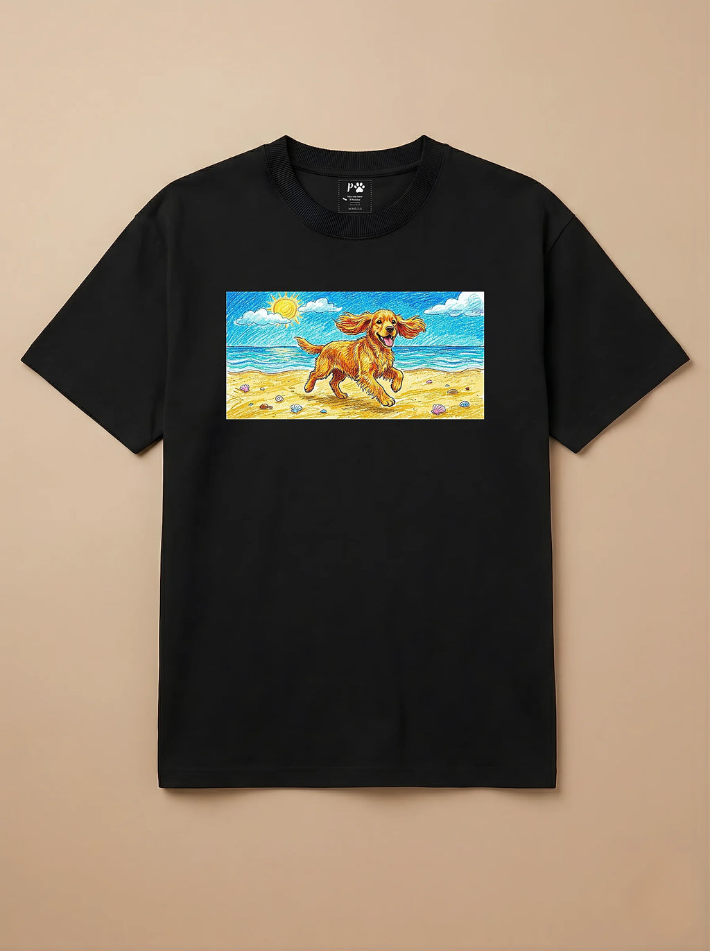 Camisa Pets em Giz - Cocker Spaniel
