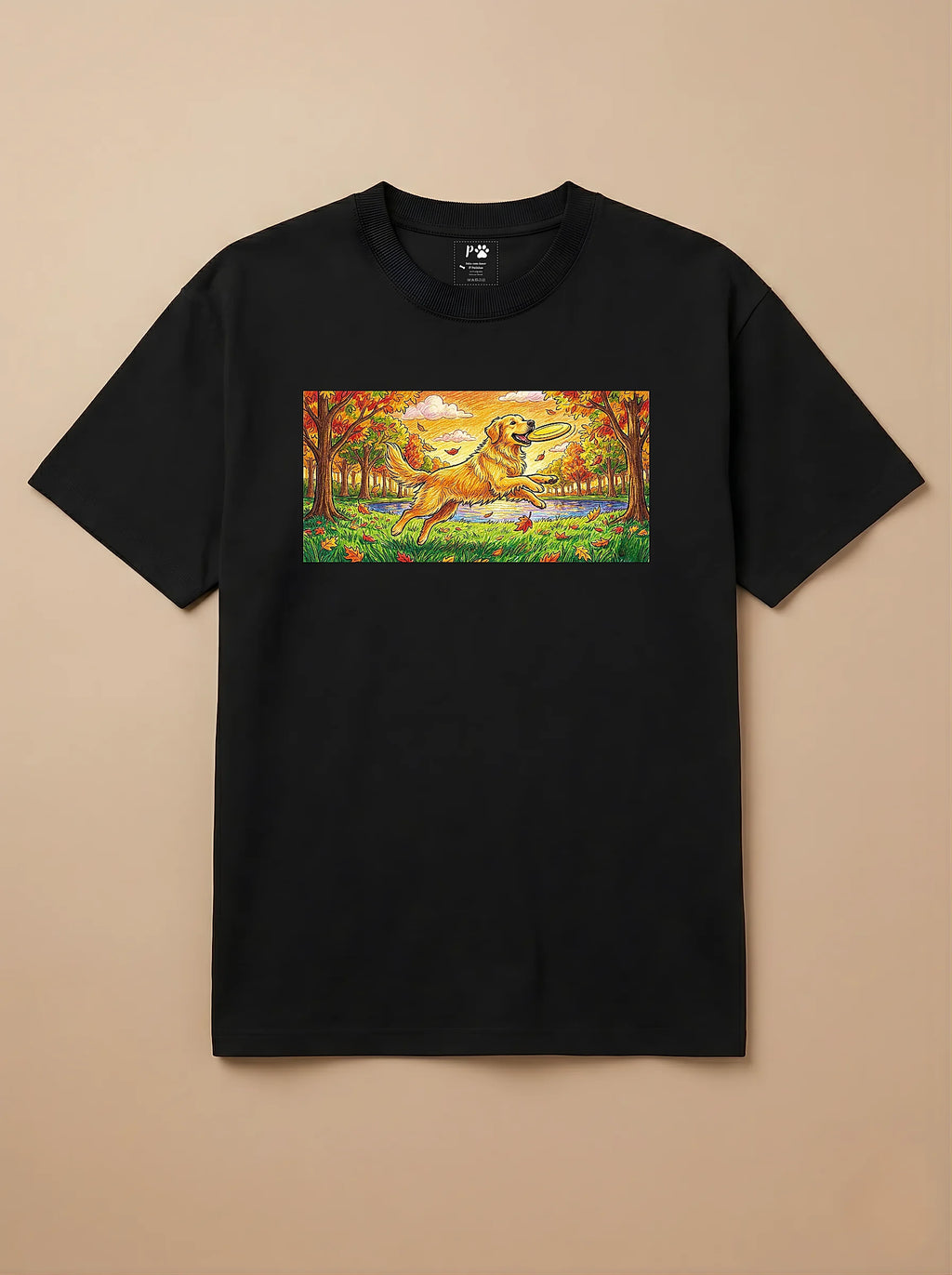 Camisa Pets em Giz - Golden