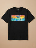 Camisa Pets em Giz - Golfinho