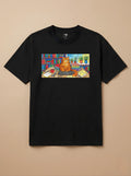 Camisa Pets em Giz - Gato Laranja