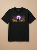 Camisa Pets em Giz - Gato Preto