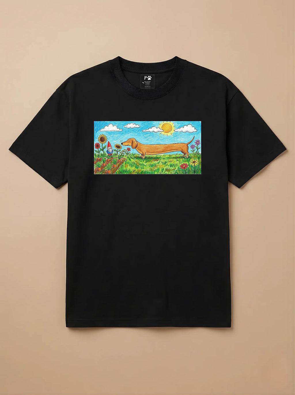 Camisa Pets em Giz - Salsicha