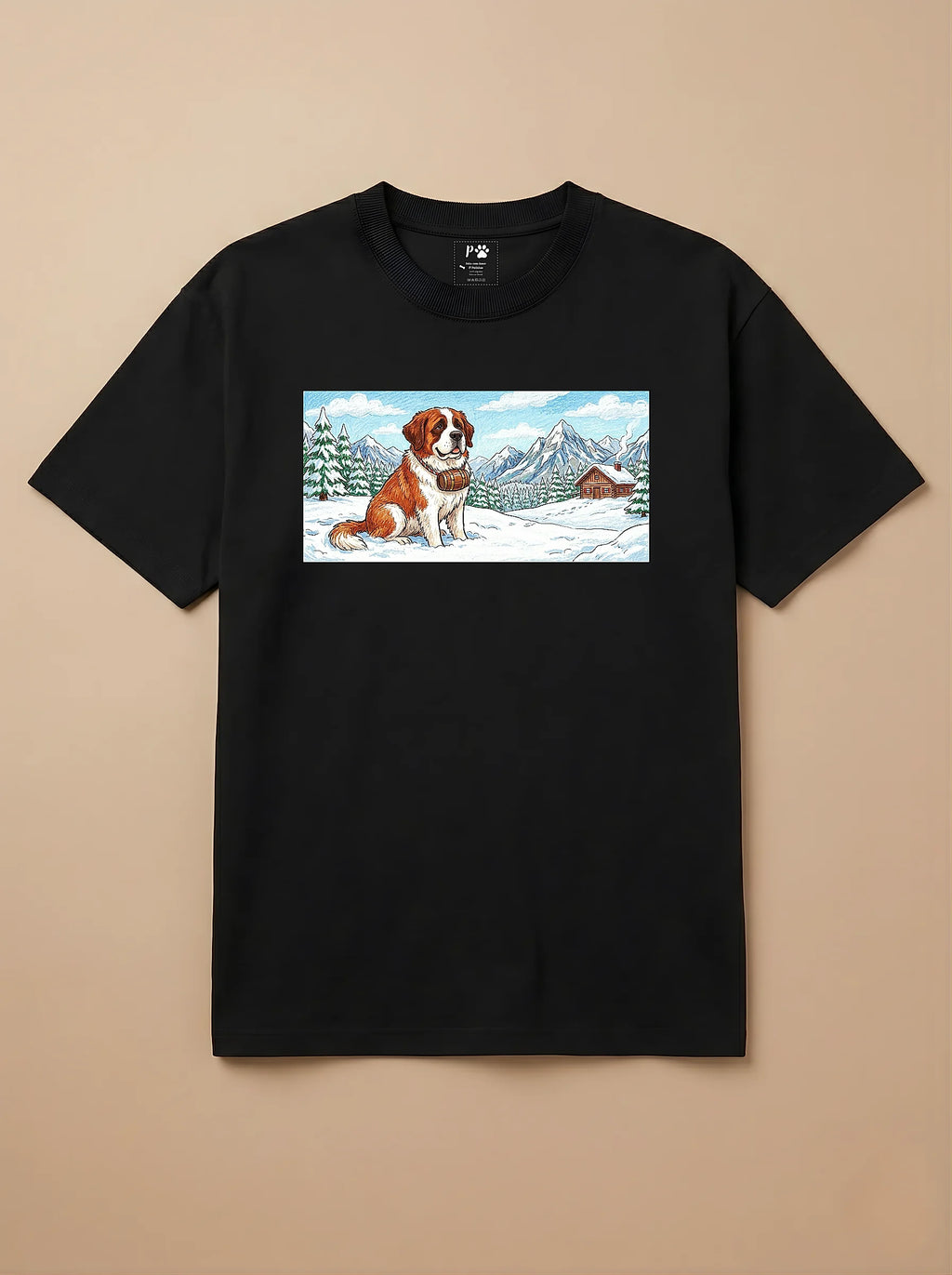 Camisa Pets em Giz - São Bernardo