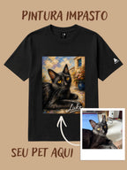 Camisa Básica Personalizada - Pintura em Impasto
