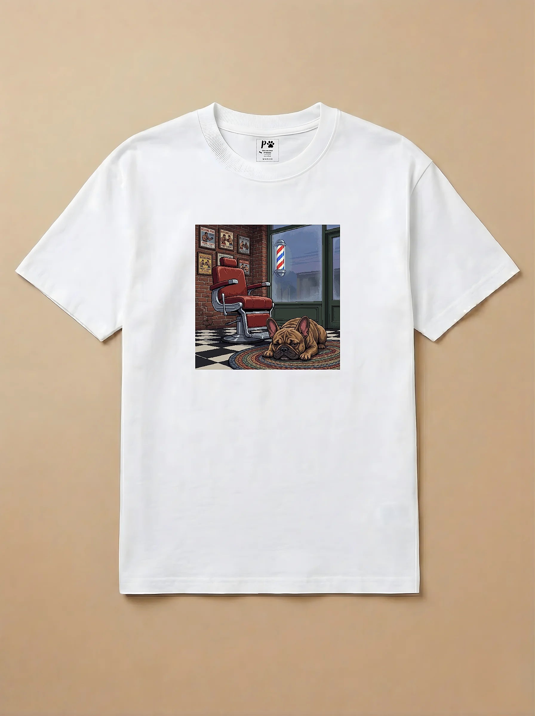 Camisa Jogos 16 Bits - Bulldog Francês