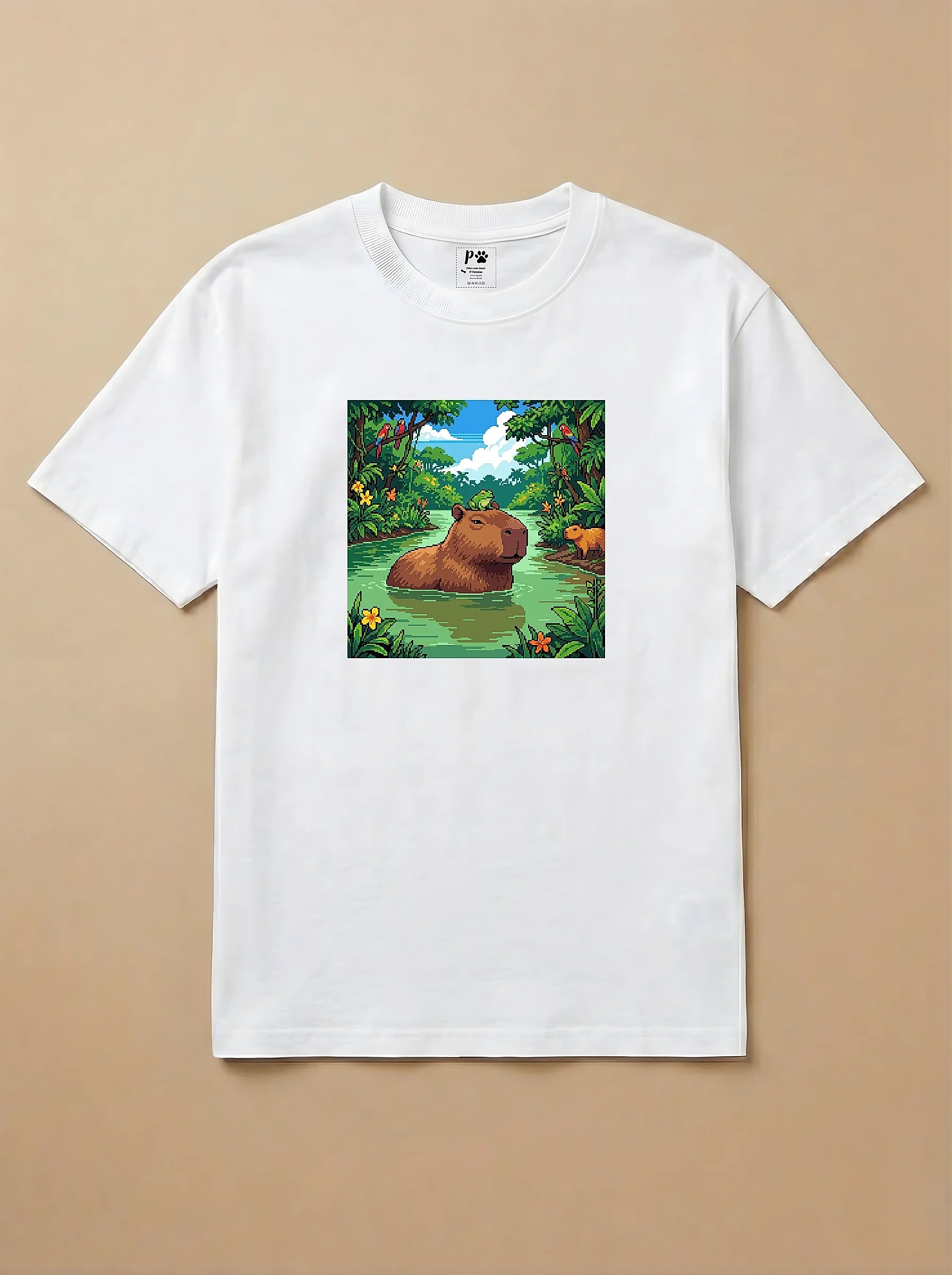 Camisa Jogos 16 Bits - Capivara