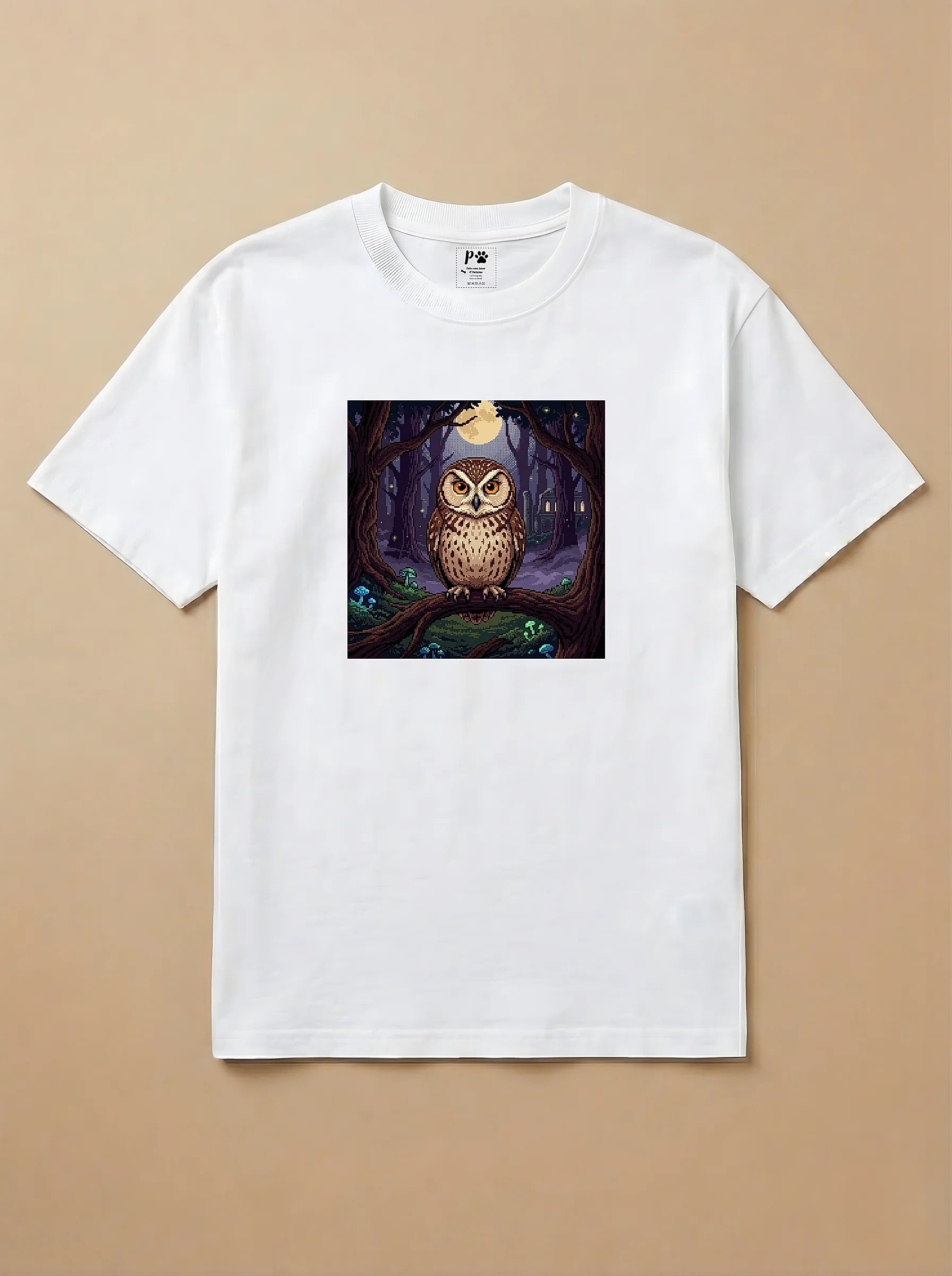 Camisa Jogos 16 Bits - Coruja