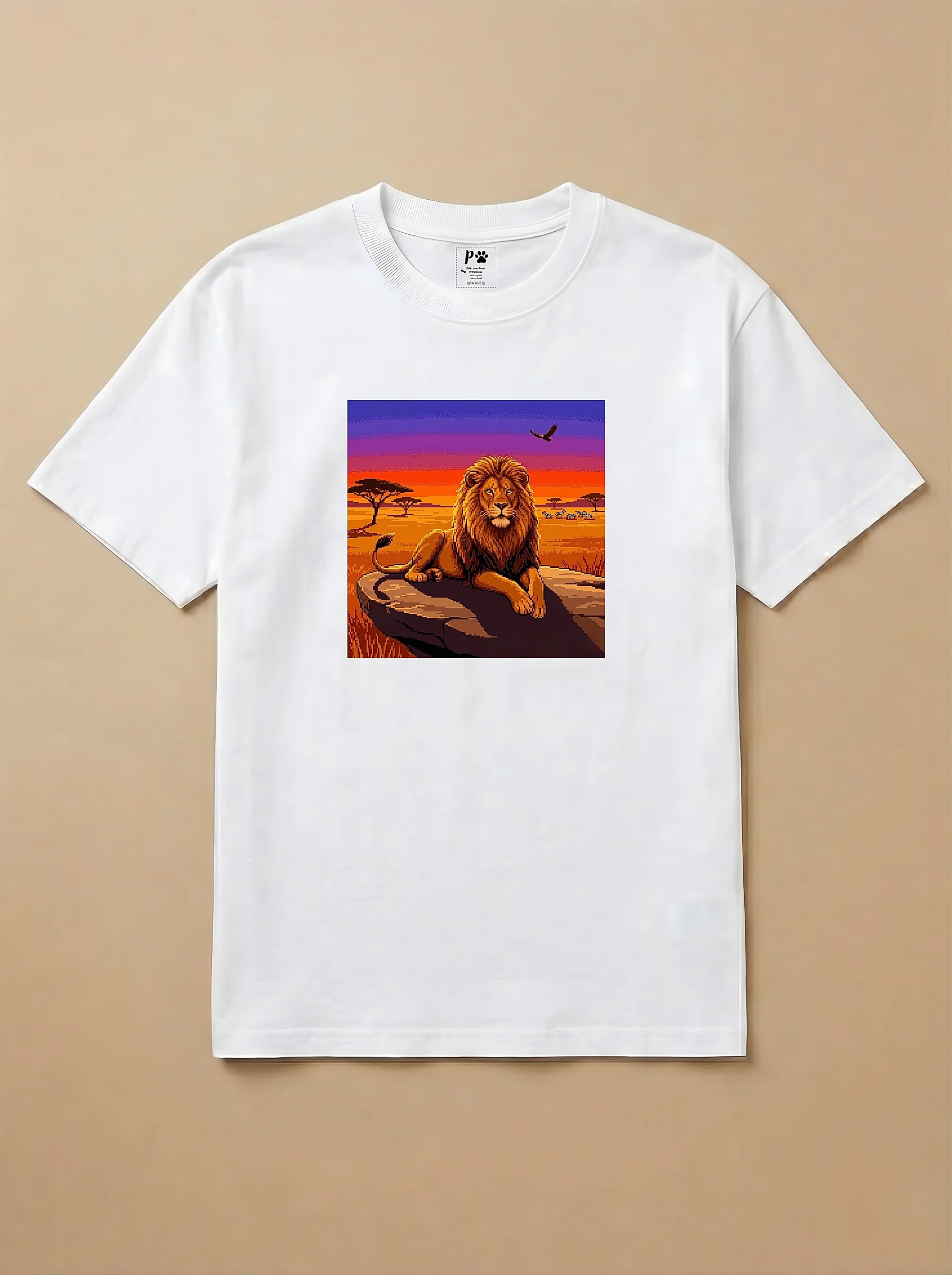 Camisa Jogos 16 Bits - Leão