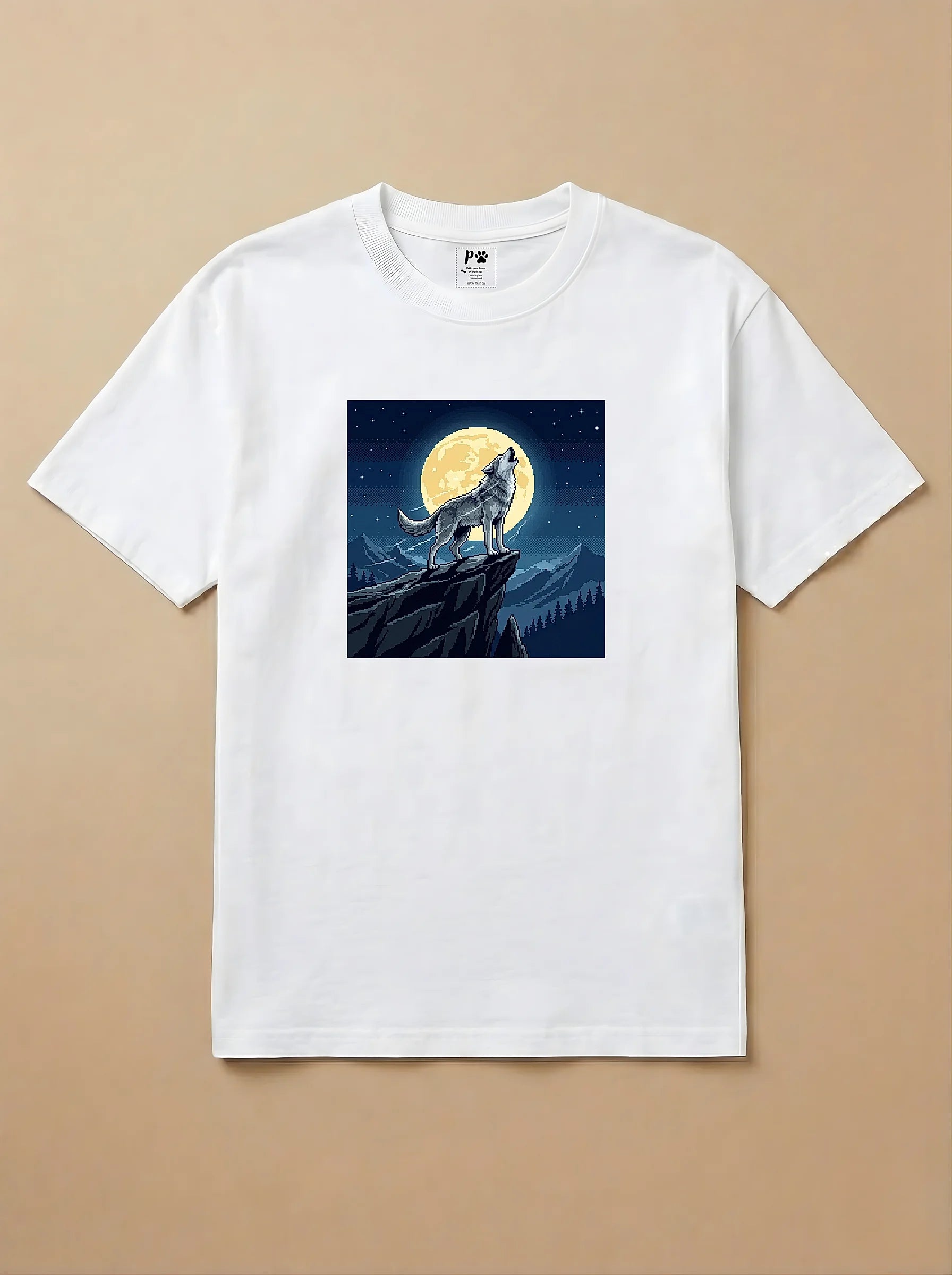 Camisa Jogos 16 Bits - Lobo