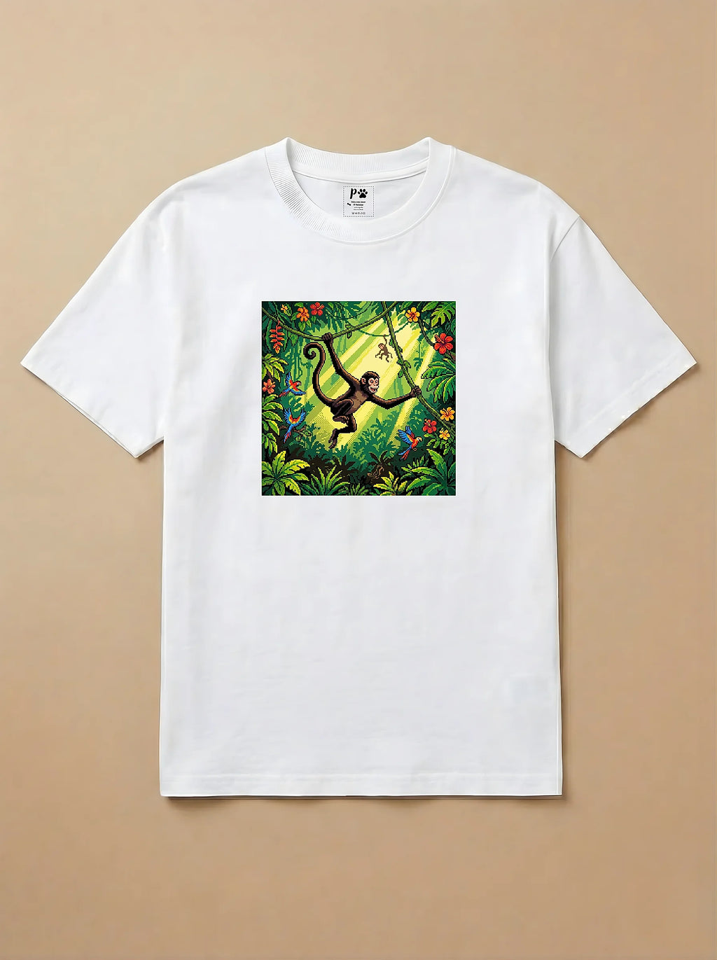 Camisa Jogos 16 Bits - Macaco