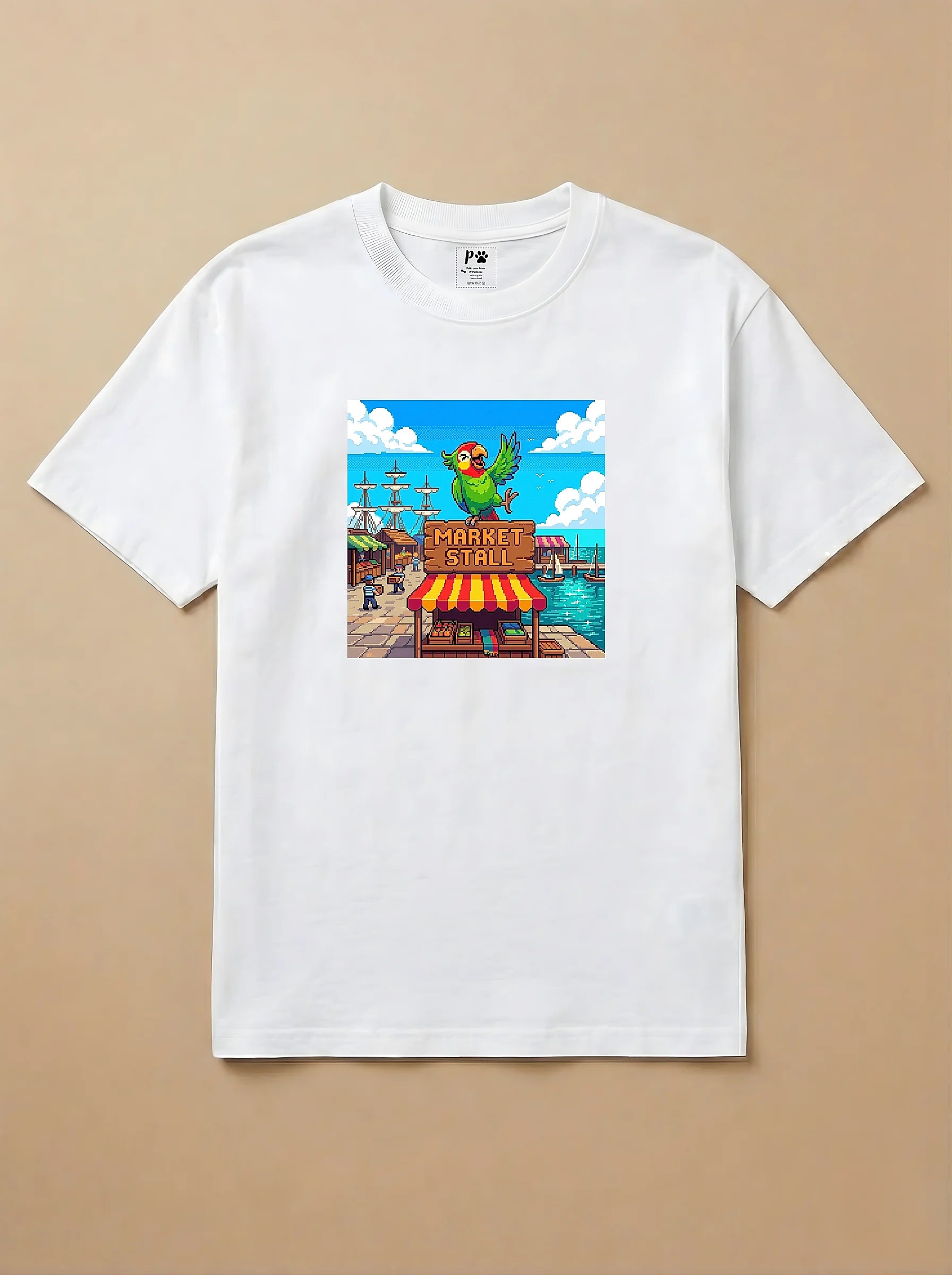 Camisa Jogos 16 Bits - Papagaio