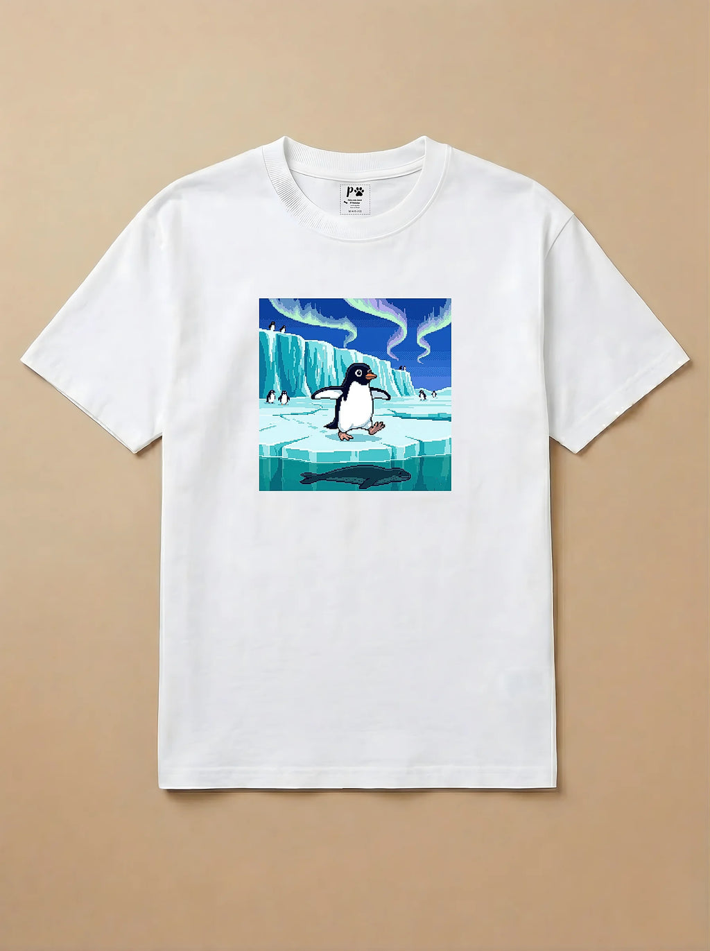 Camisa Jogos 16 Bits - Pinguim