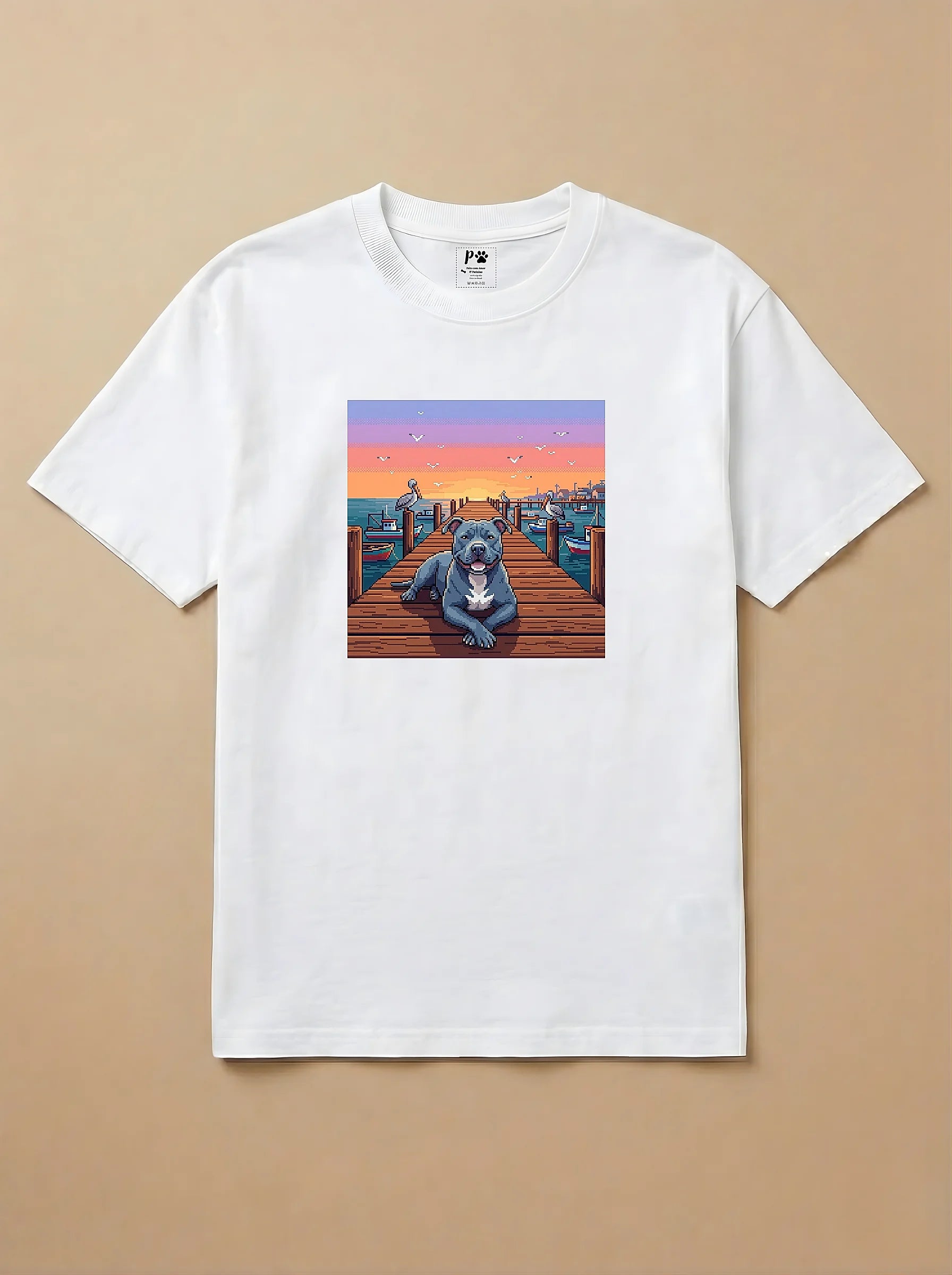 Camisa Jogos 16 Bits - Pitbull