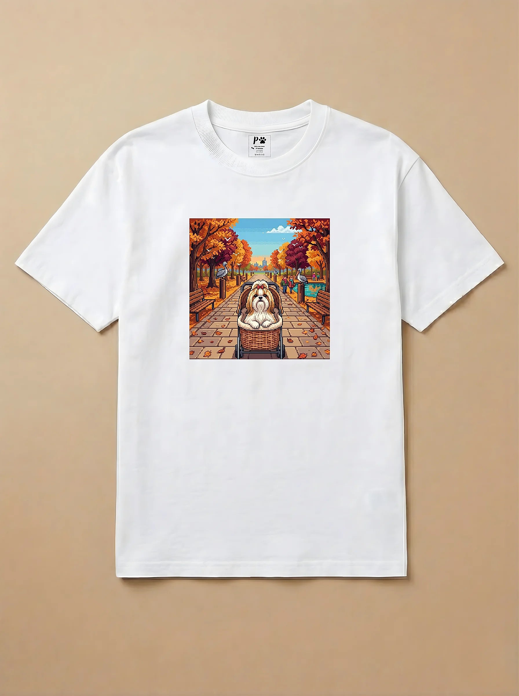 Camisa Jogos 16 Bits - Shih Tzu
