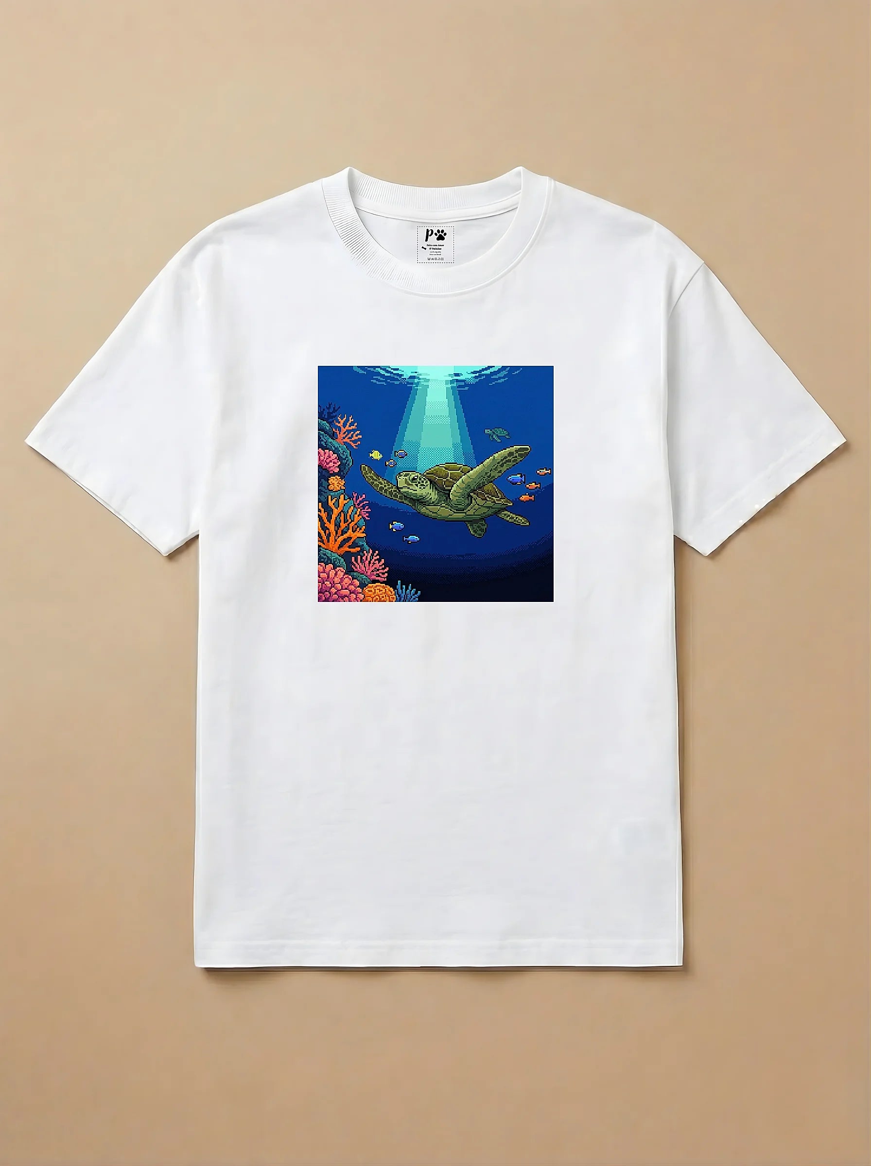 Camisa Jogos 16 Bits - Tartaruga