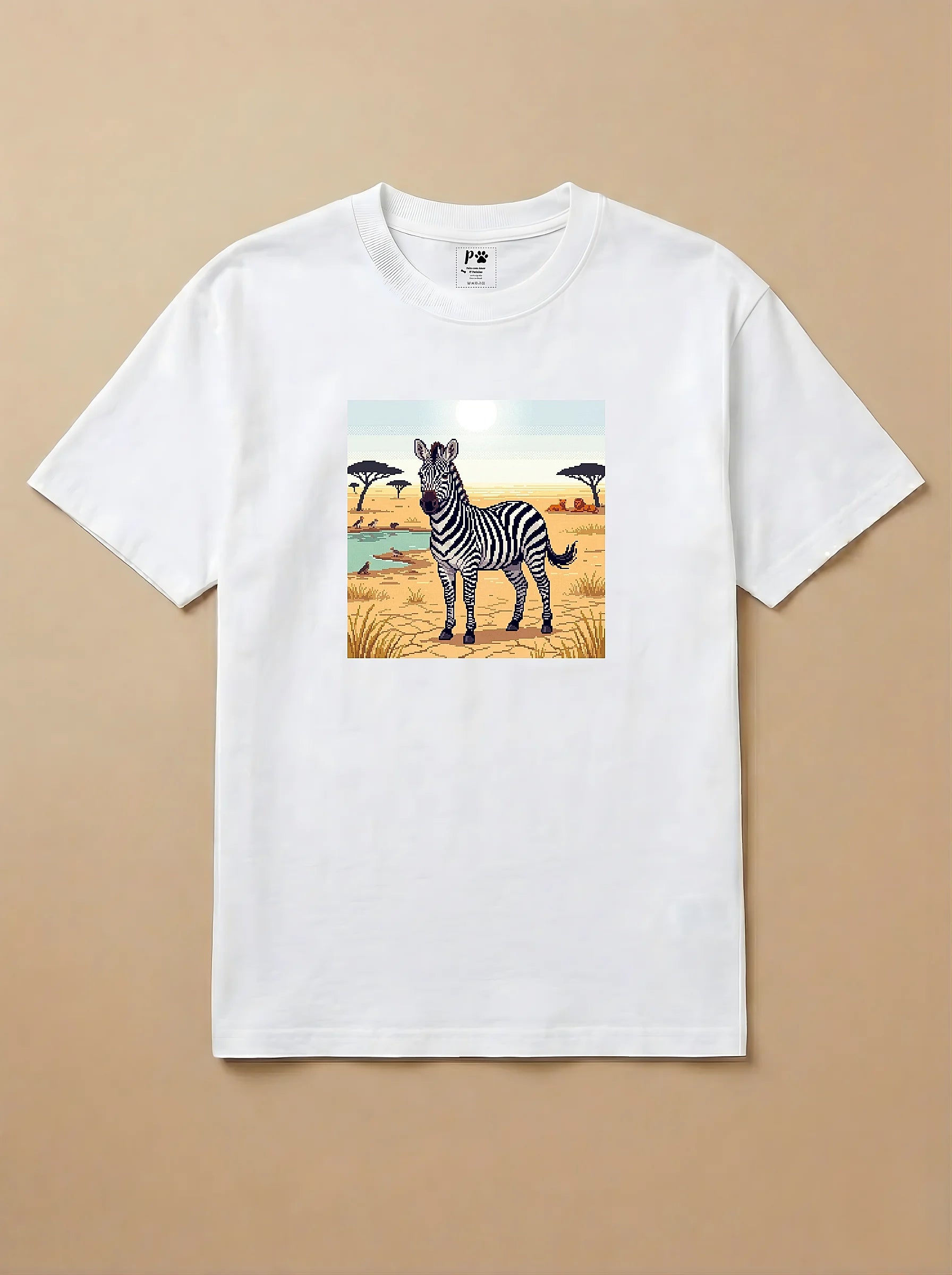 Camisa Jogos 16 Bits - Zebra