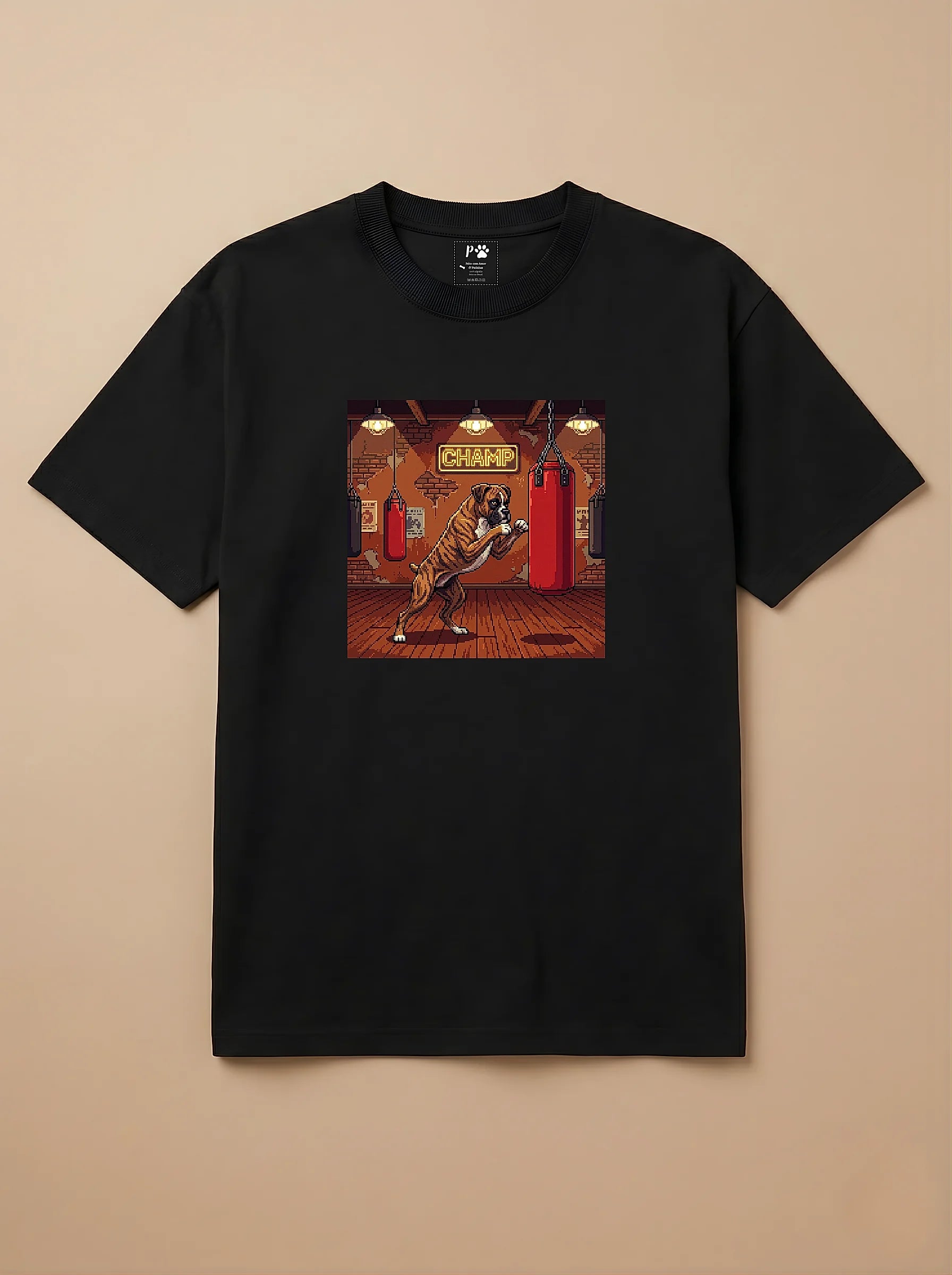 Camisa Jogos 16 Bits - Boxer
