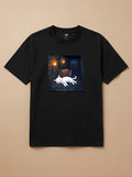 Camisa Jogos 16 Bits - Gato Branco