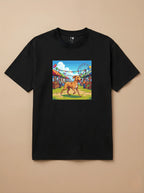 Camisa Jogos 16 Bits - Cachorro Caramelo