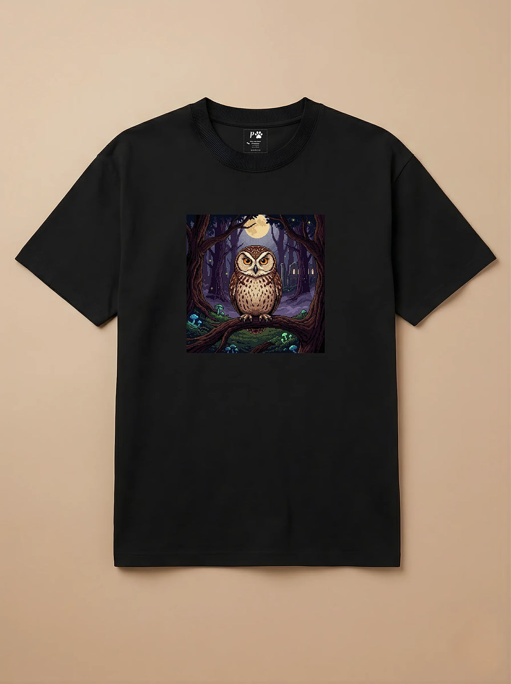 Camisa Jogos 16 Bits - Coruja
