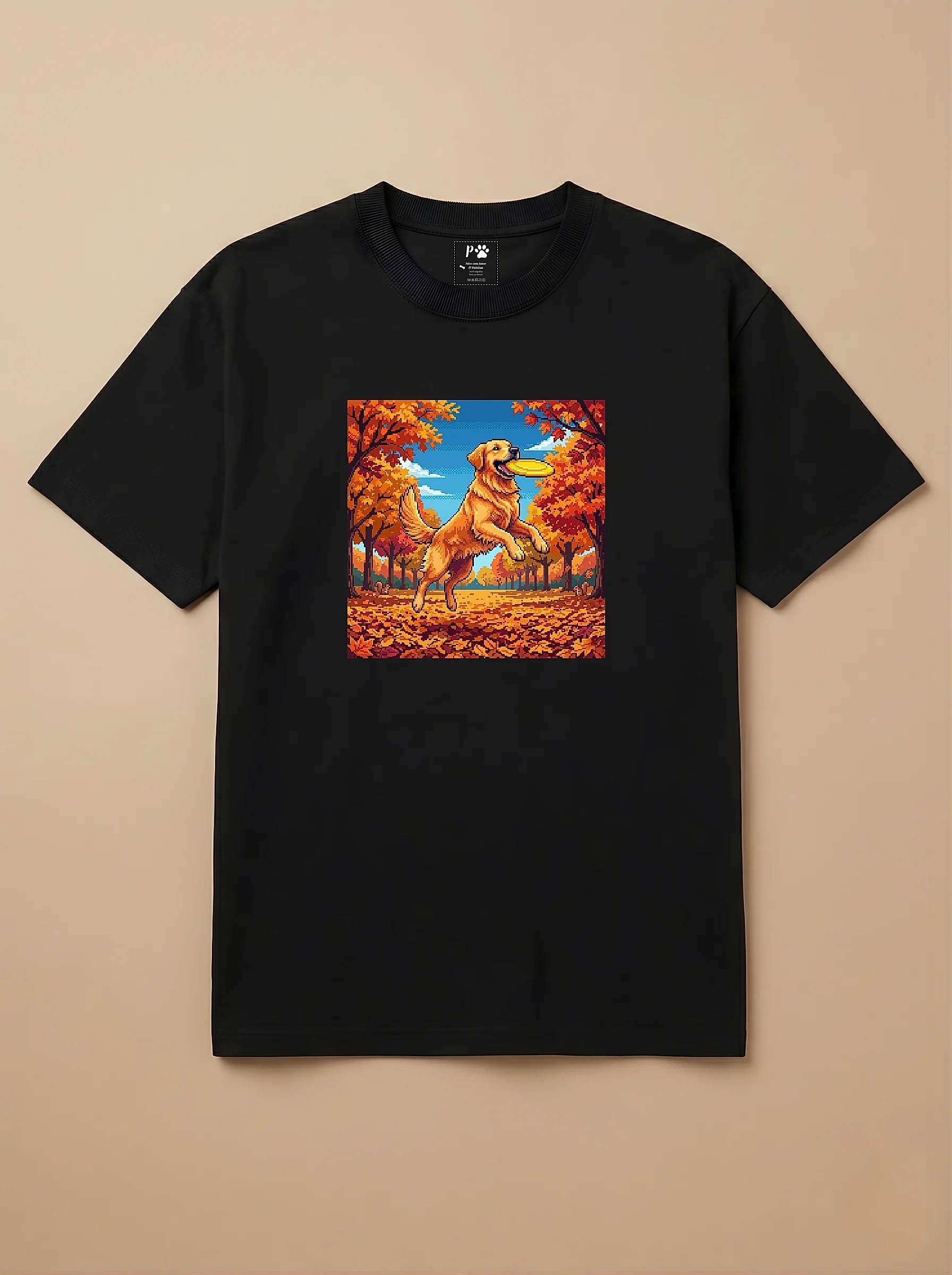 Camisa Jogos 16 Bits - Golden
