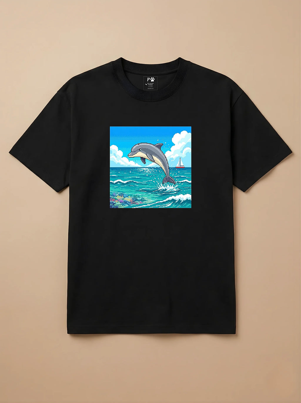 Camisa Jogos 16 Bits - Golfinho