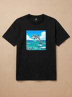 Camisa Jogos 16 Bits - Golfinho