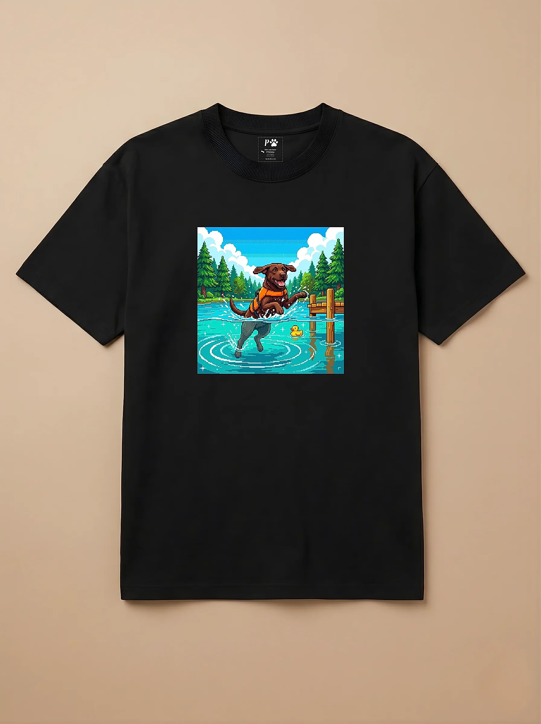 Camisa Jogos 16 Bits - Labrador