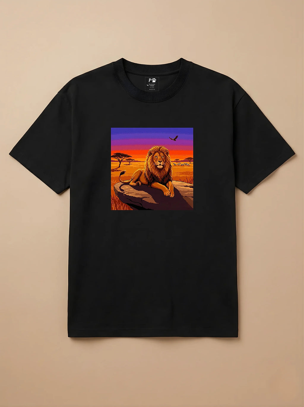 Camisa Jogos 16 Bits - Leão