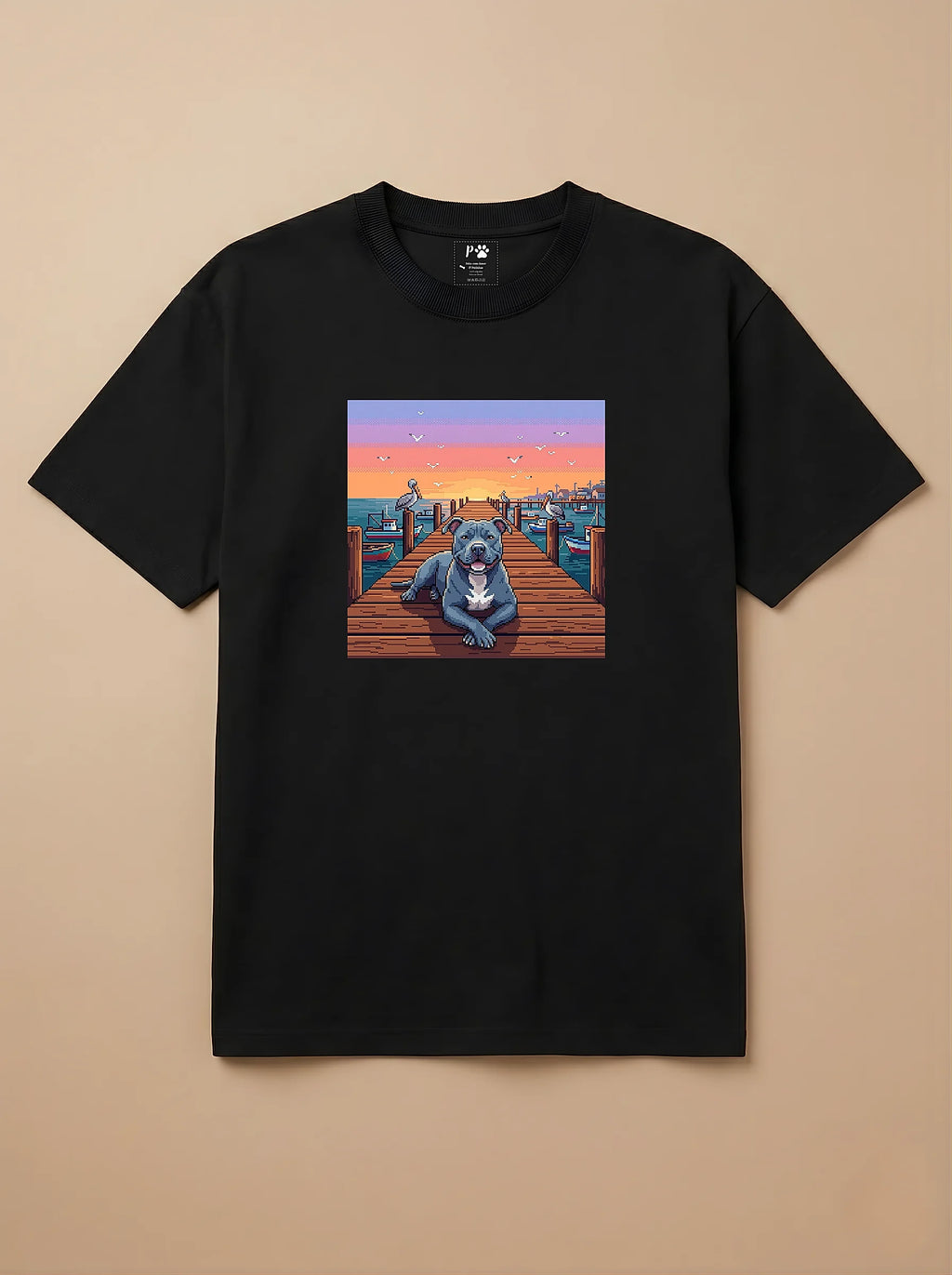 Camisa Jogos 16 Bits - Pitbull