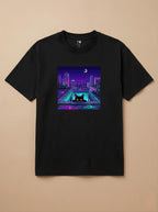 Camisa Jogos 16 Bits - Gato Preto