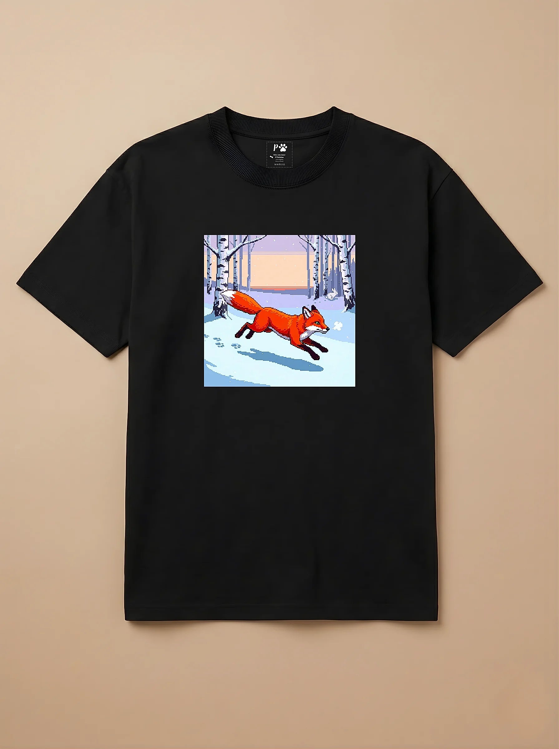 Camisa Jogos 16 Bits - Raposa