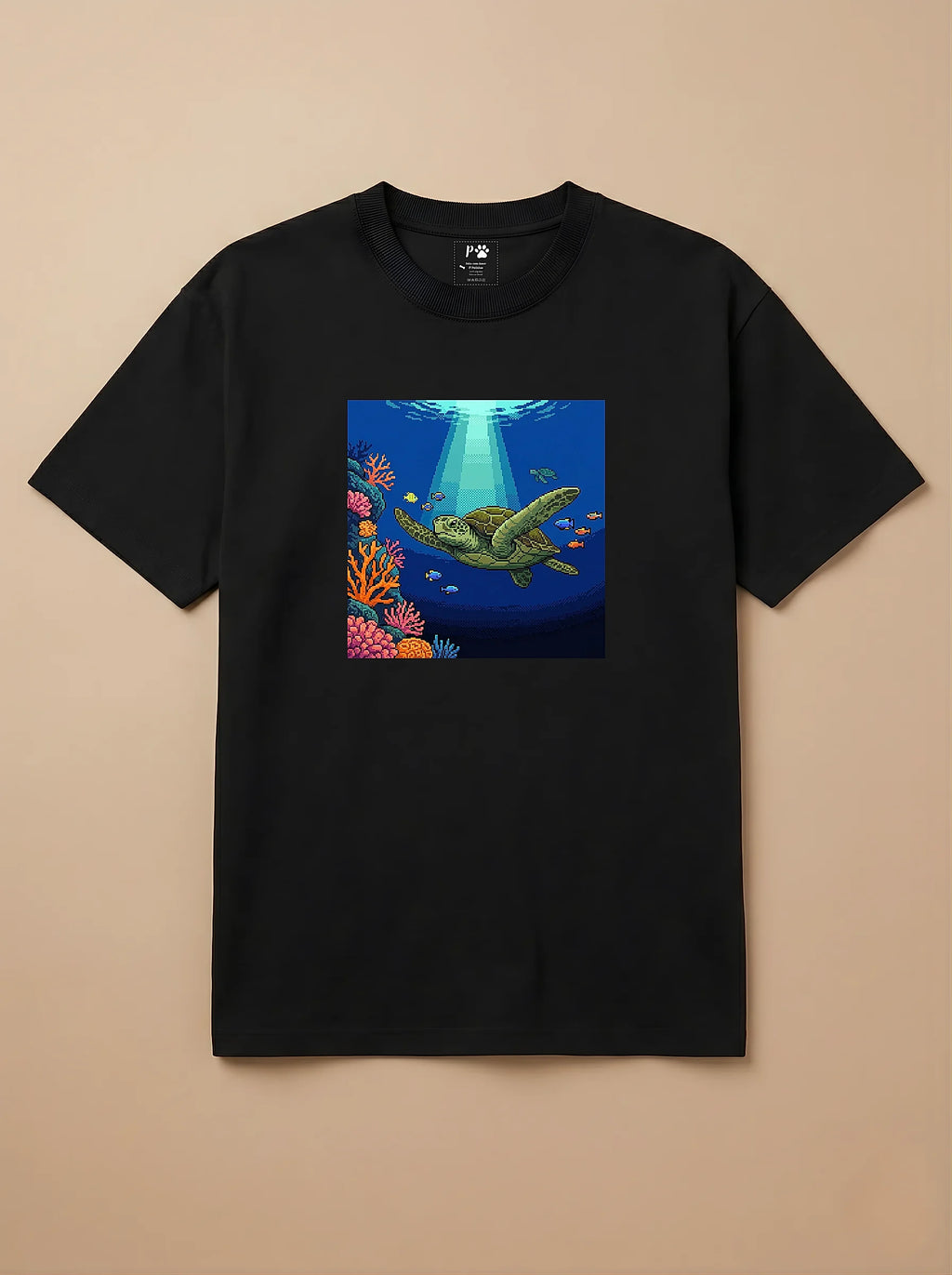 Camisa Jogos 16 Bits - Tartaruga