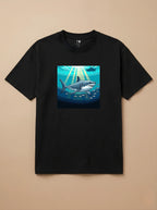 Camisa Jogos 16 Bits - Tubarão