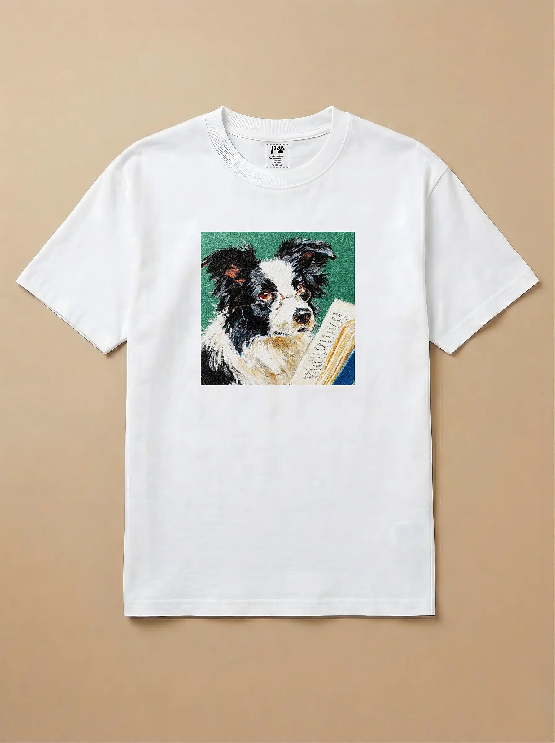 Camisa Leitura dos Pets - Border Collie