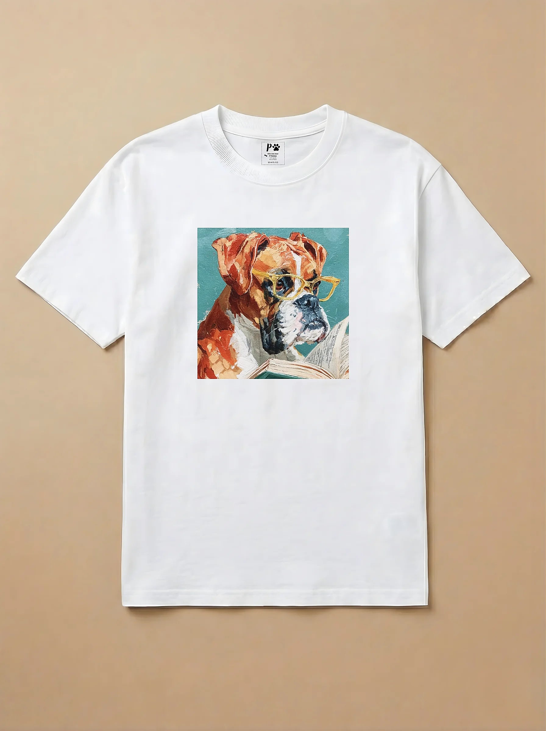Camisa Leitura dos Pets - Boxer