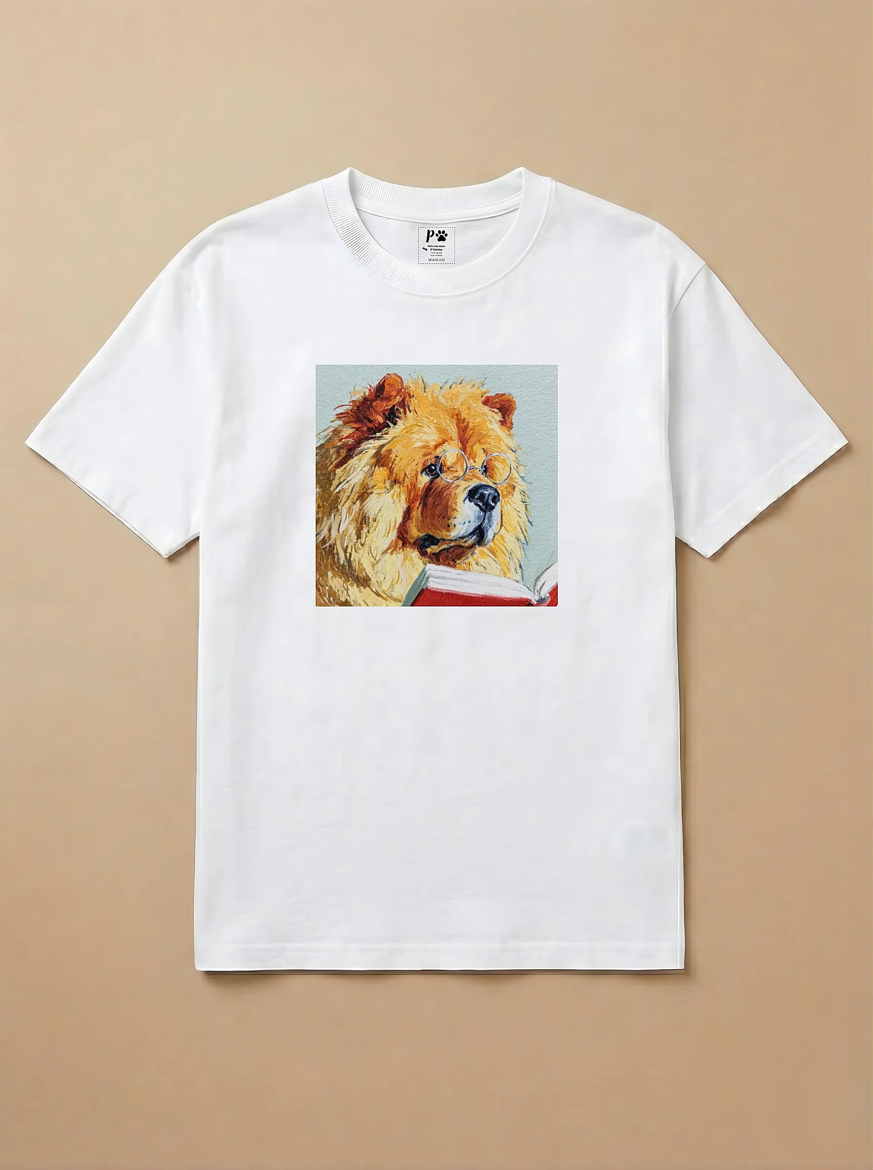 Camisa Leitura dos Pets - Chow Chow