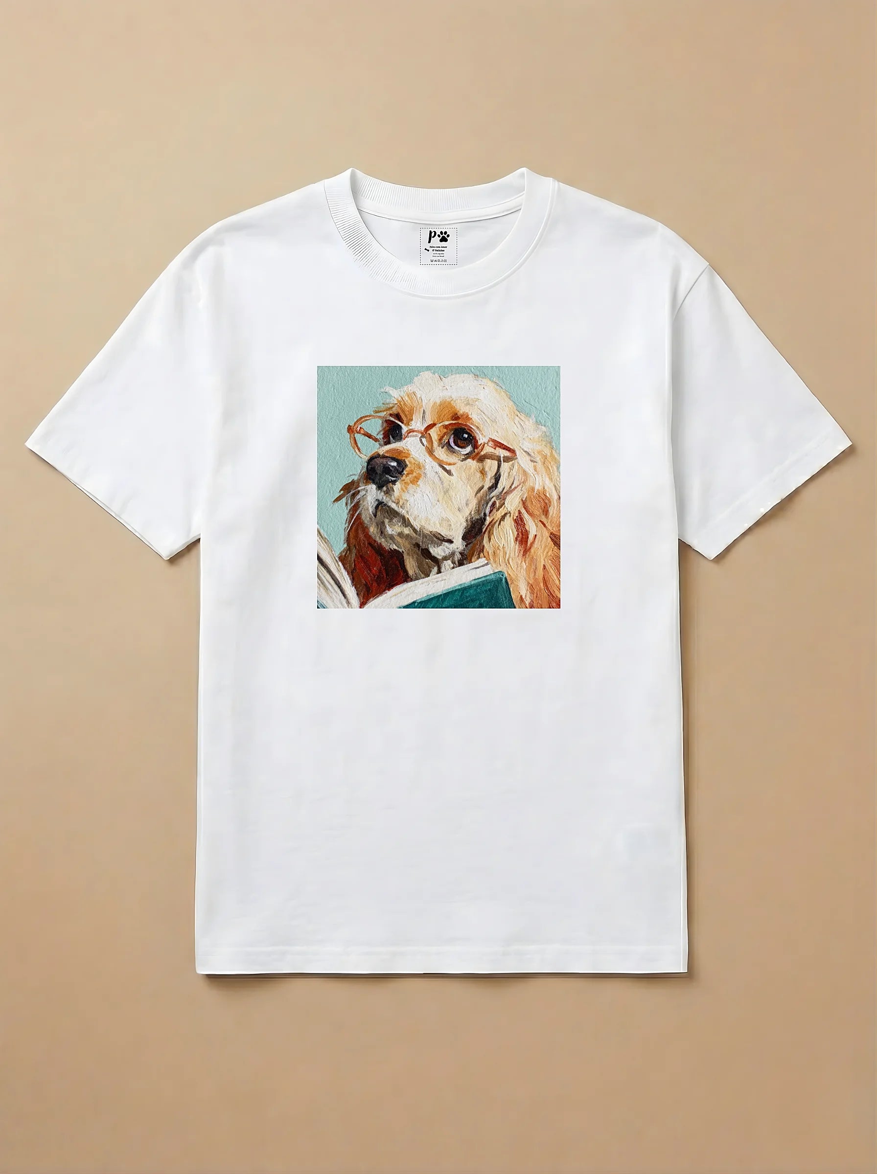 Camisa Leitura dos Pets - Cocker Spaniel