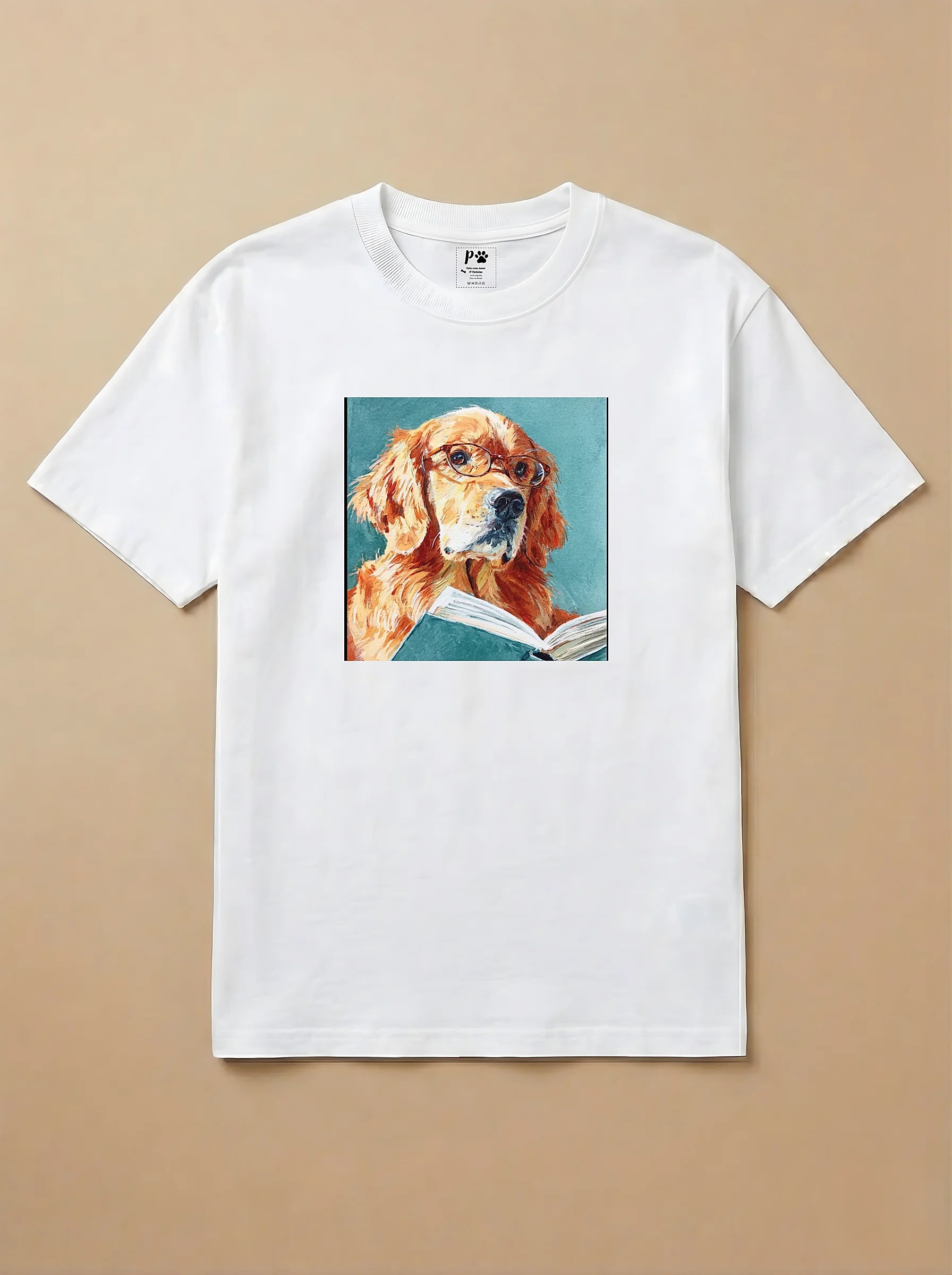 Camisa Leitura dos Pets - Golden