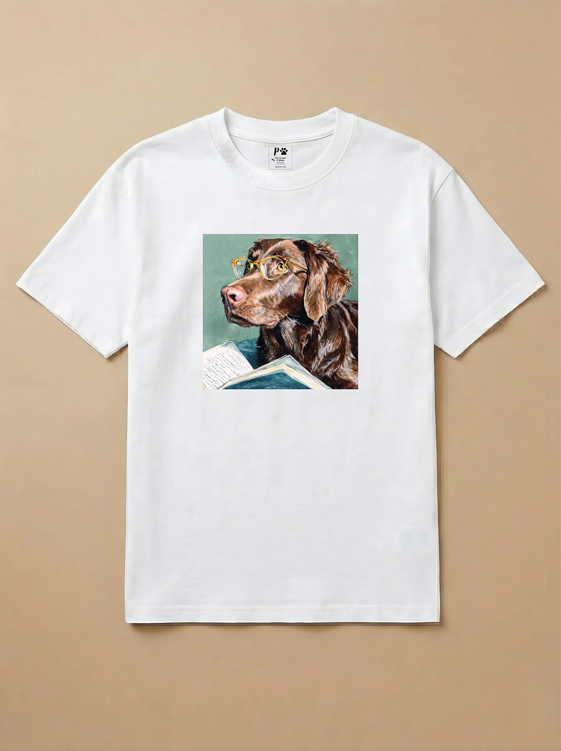 Camisa Leitura dos Pets - Labrador