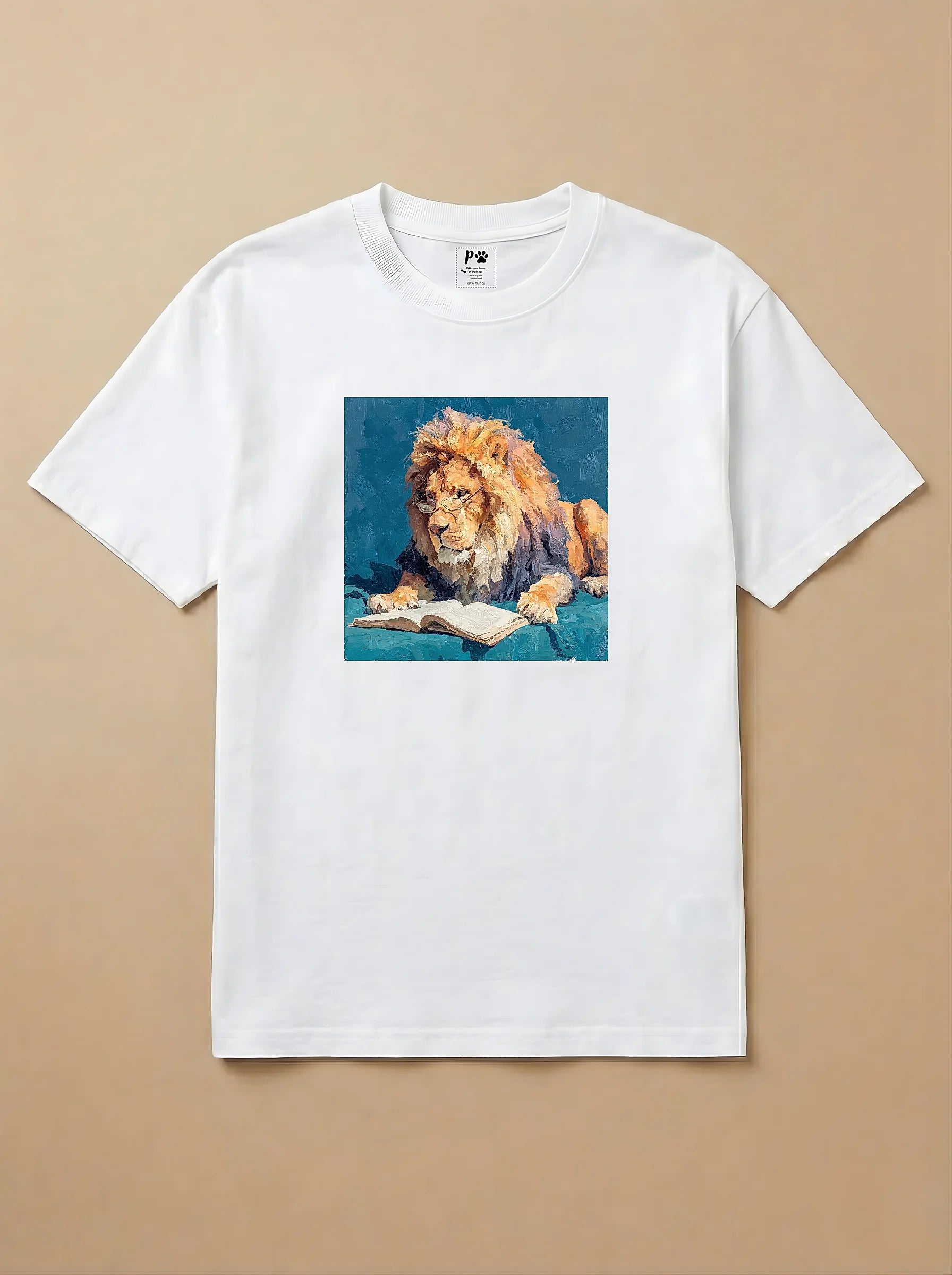 Camisa Leitura dos Pets - Leão