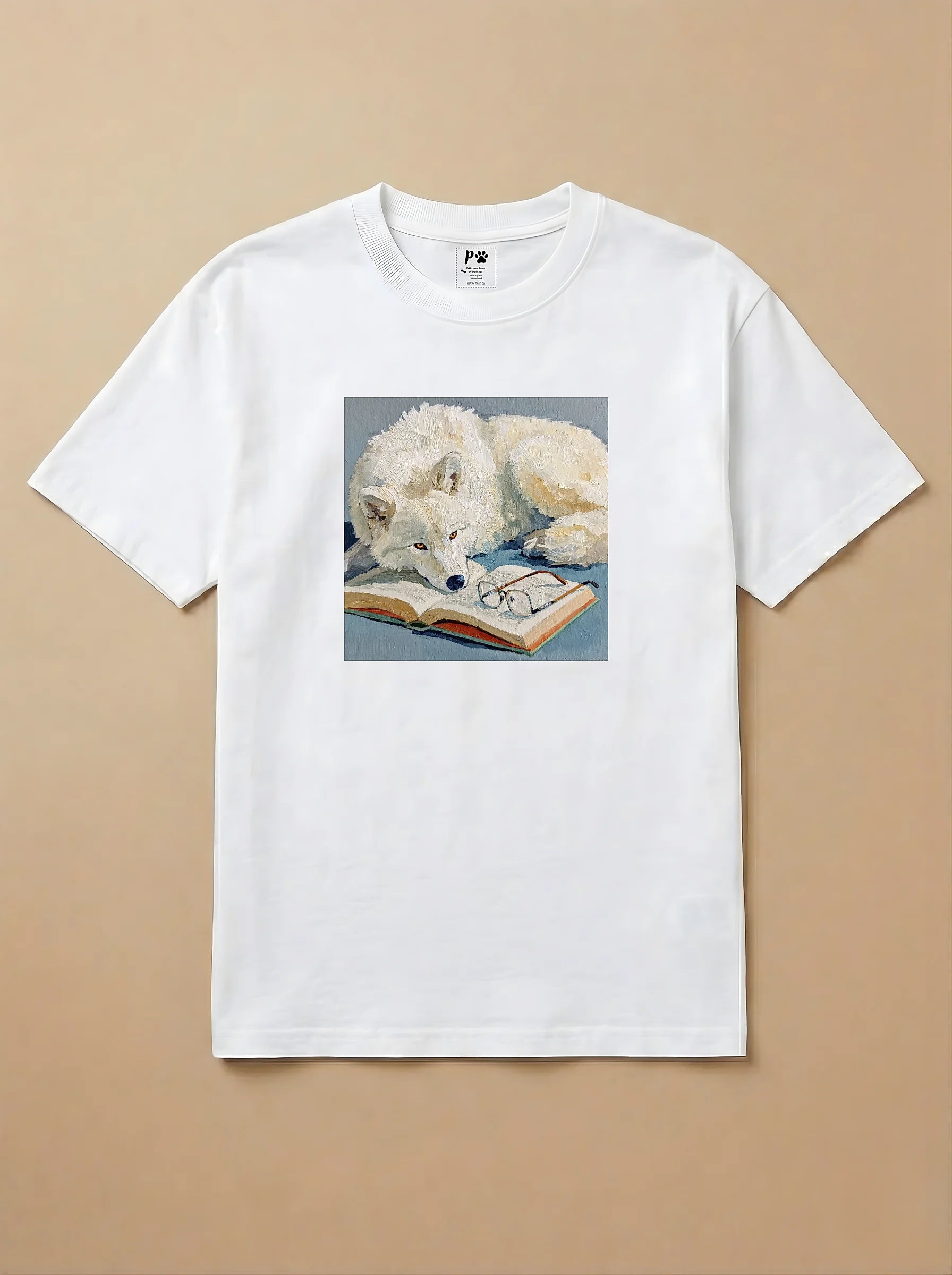 Camisa Leitura dos Pets - Lobo