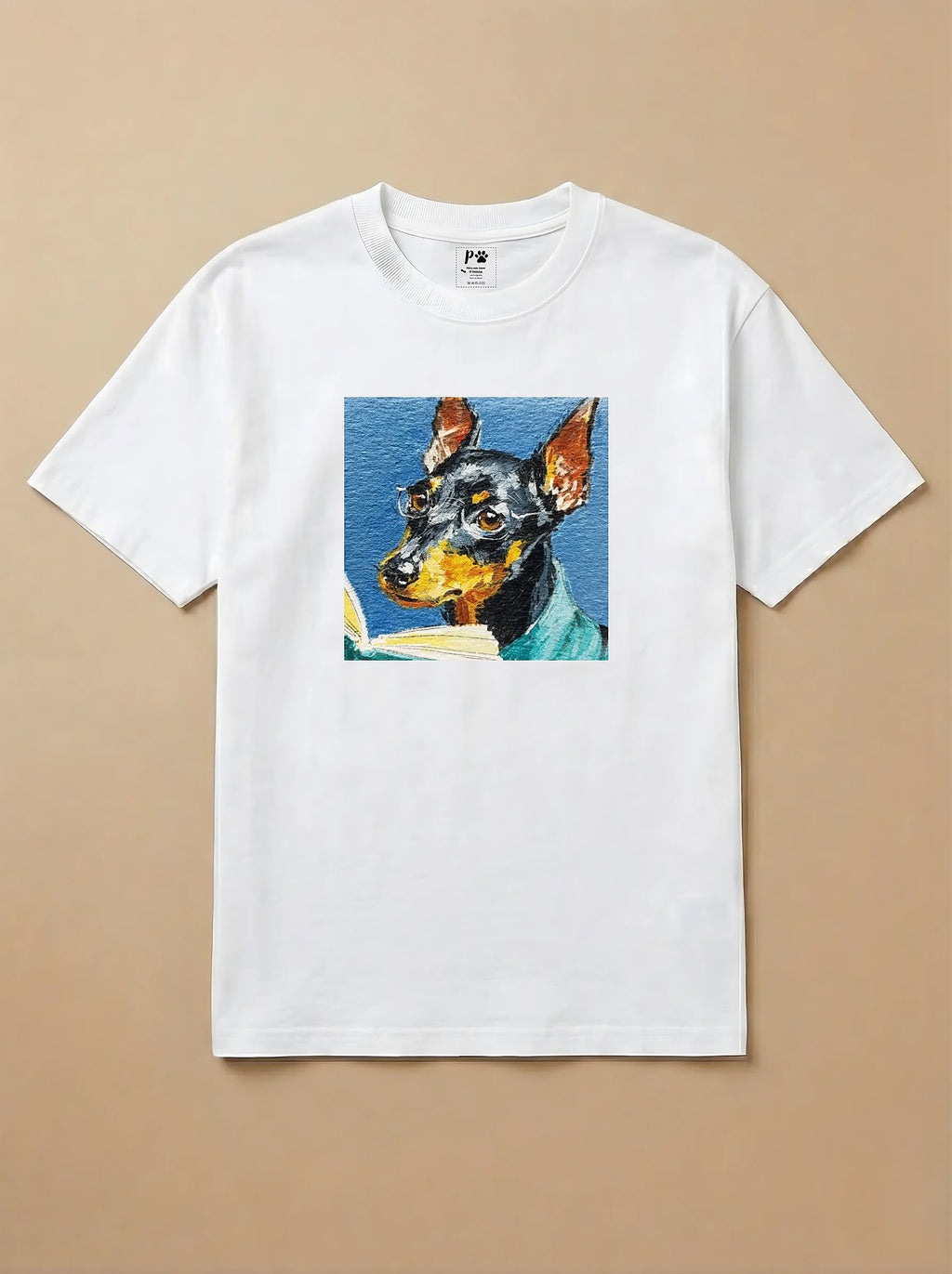 Camisa Leitura dos Pets - Pinscher