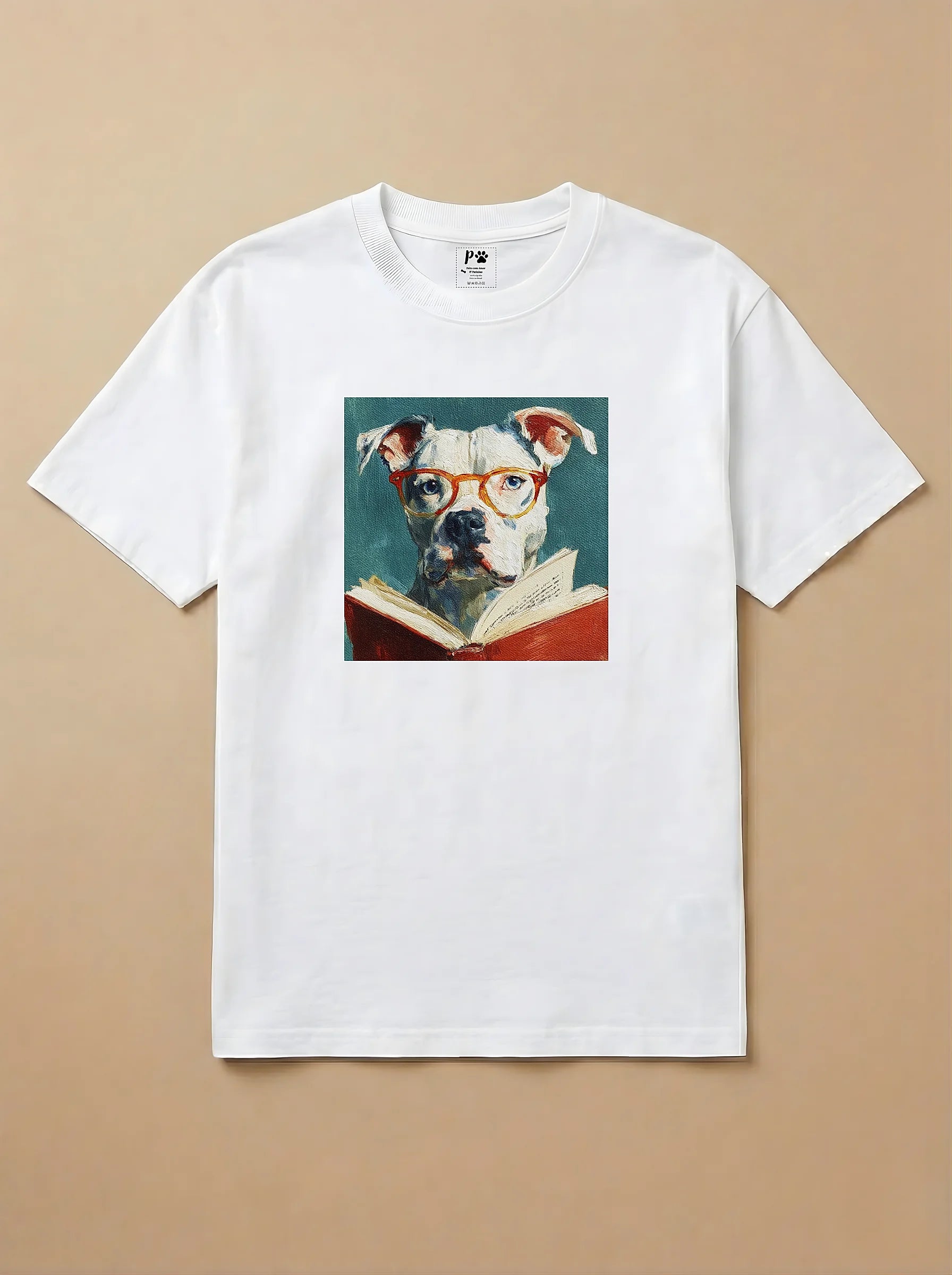 Camisa Leitura dos Pets - Pitbull