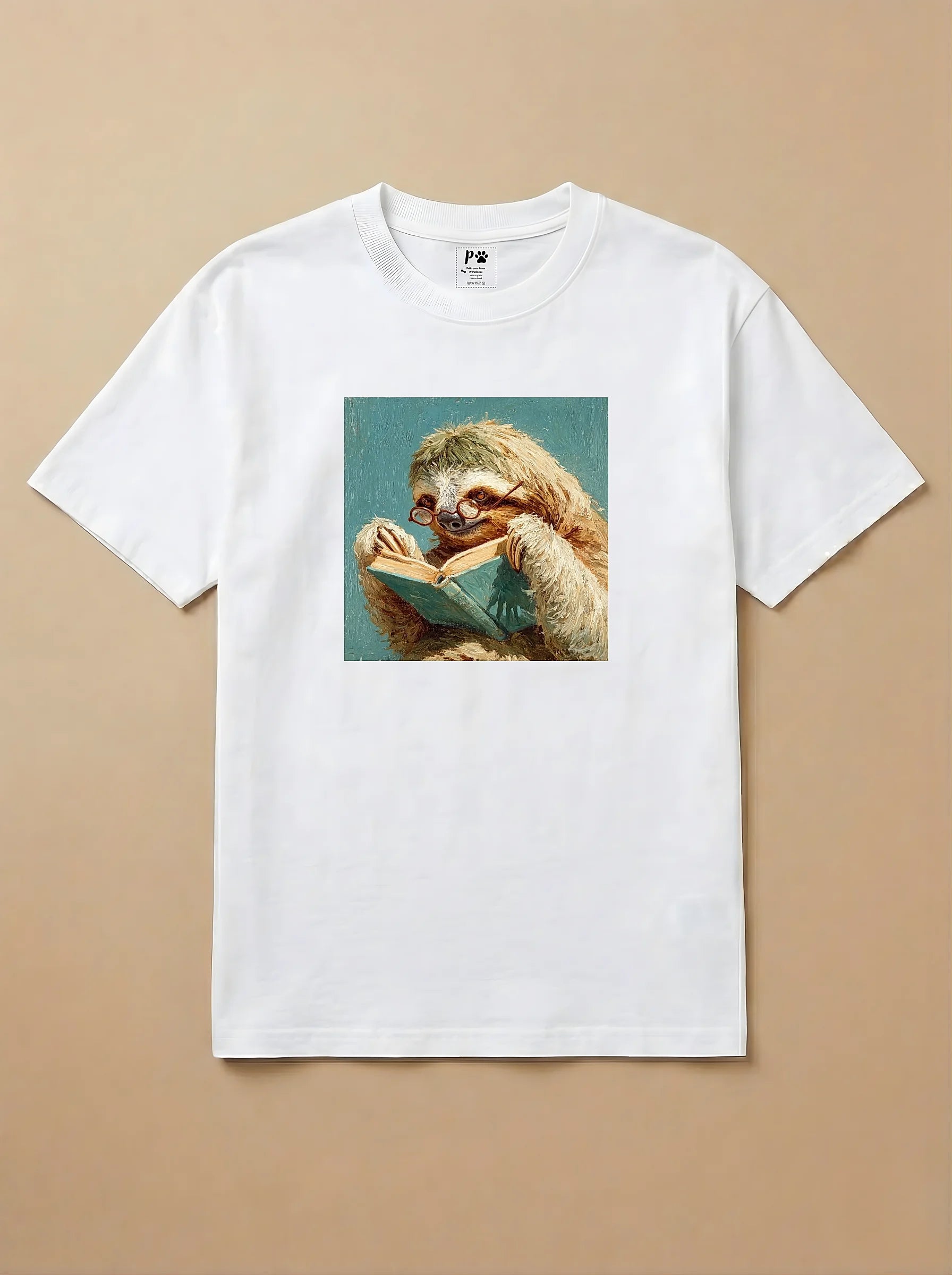 Camisa Leitura dos Pets - Preguiça