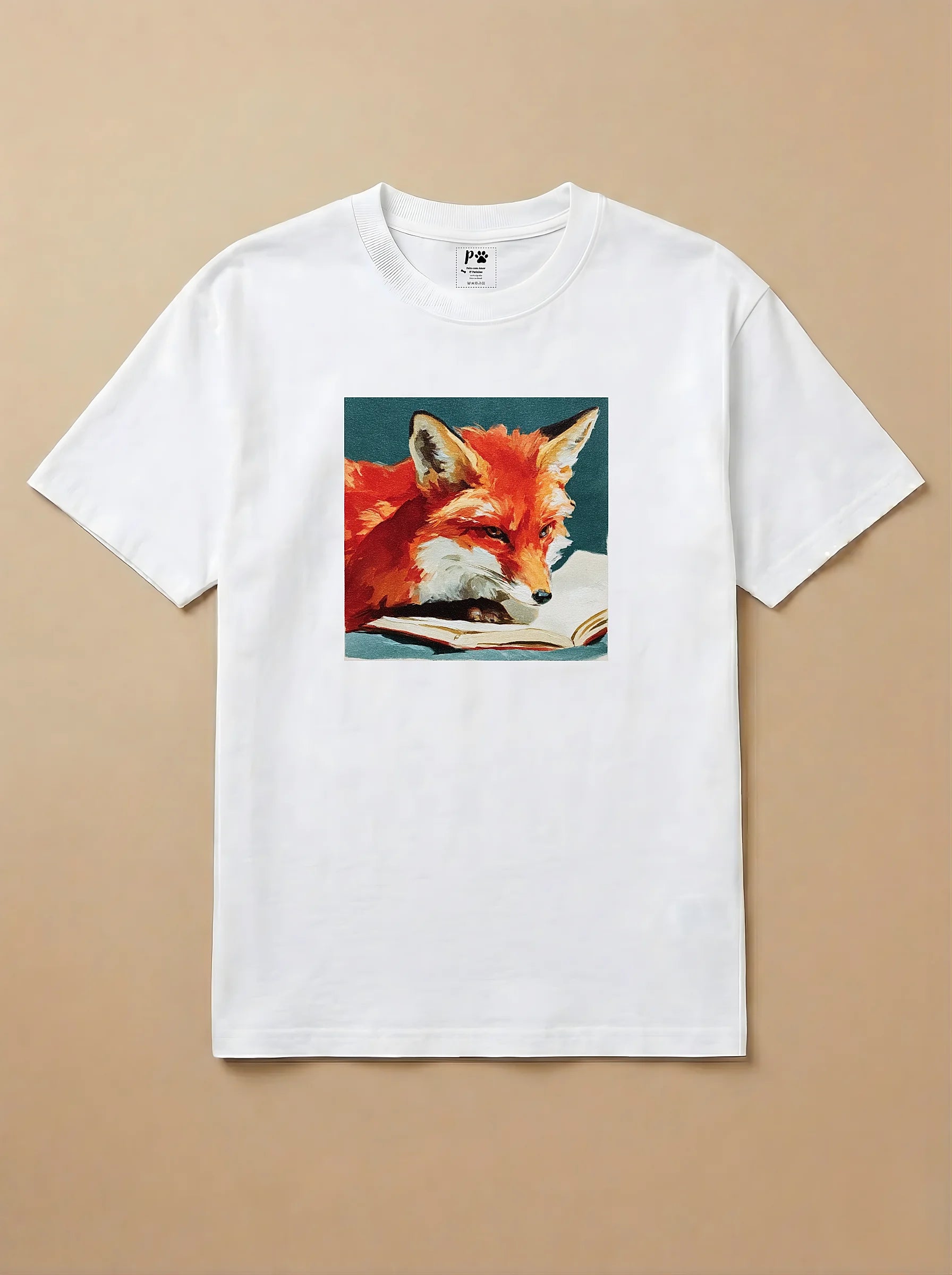 Camisa Leitura dos Pets - Raposa