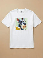 Camisa Leitura dos Pets - Schnauzer